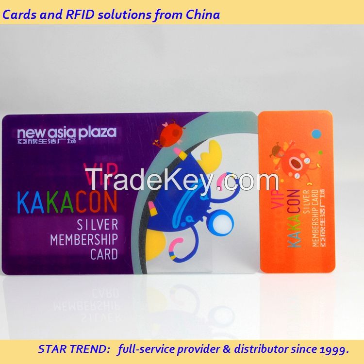 ST-16006 | All In Combo Cards (3-Operation Card, Key Card, Preprinted Plastic Card, Blank PVC Card, Proximity Card, RFID Card)