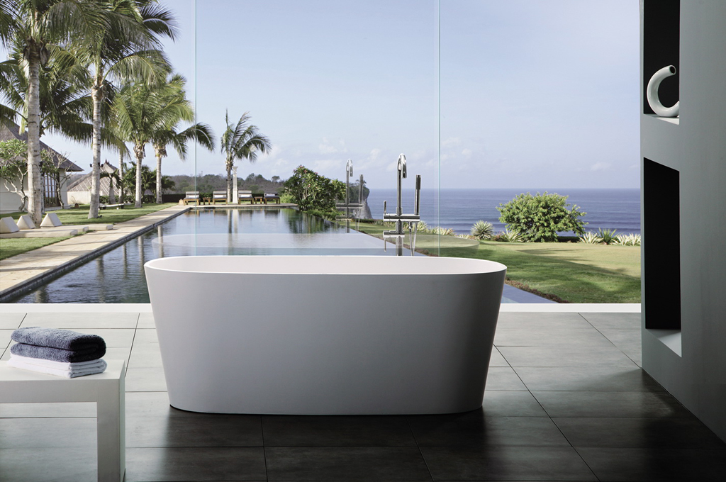 artificial stone bathtub