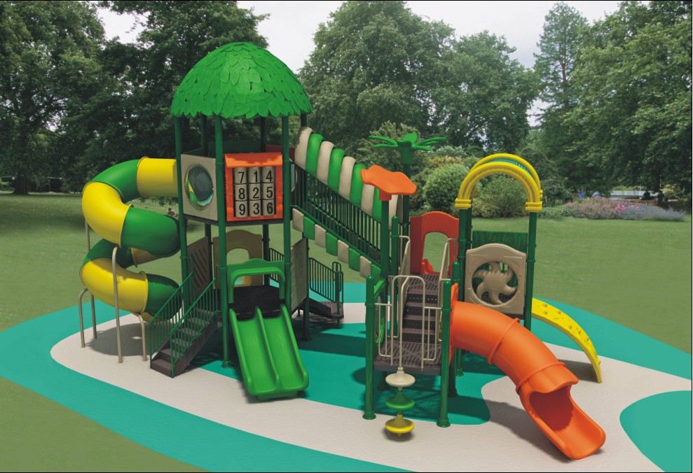 Outdoor Playground Slides