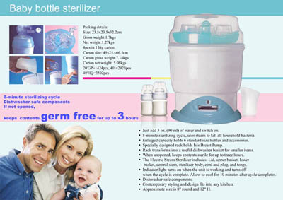 Baby Bottle Sterilizer