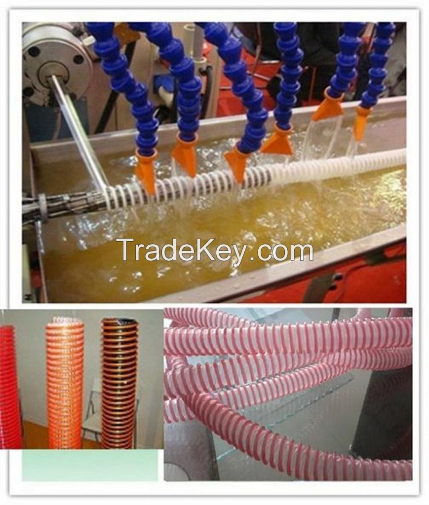 PE PVC singe-wall corrugated hose machinery