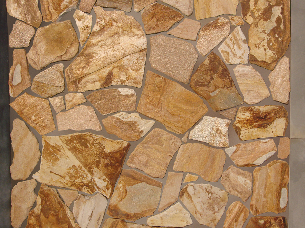 gold quartz flagstone