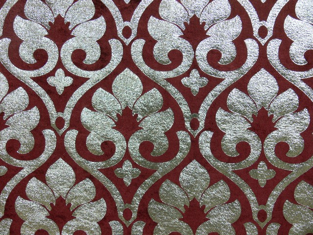 Foil Printed Velvet