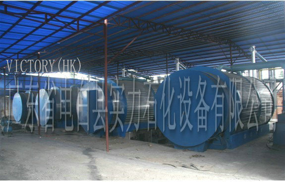 tyre recycling machinery