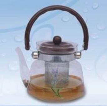 glass teapot