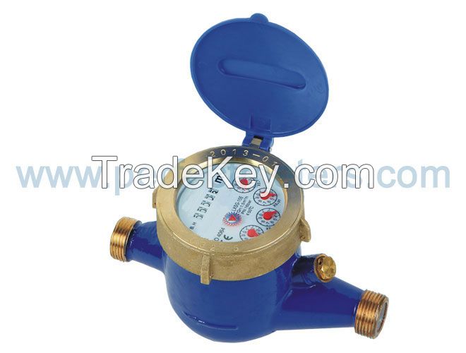 Brass Multi Jet Dry Type Water Meter (DN 15mm to 50mm)