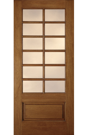 glazed french  door