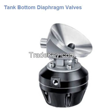 Tank bottom diaphragm valve/u-type three-way diaphragm vale/Pneumatic Diaphragm Valve/Manual diaphragm valve/High clean diaphragm valve/pneumatic tank bottom diaphragm valve