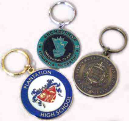 Promotional Round Keyring