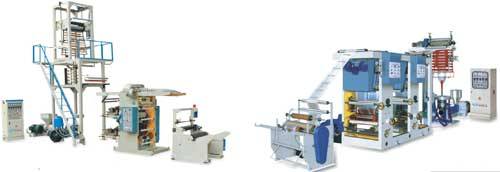 PE Film Blowing Machine & Flexography Printing Machine