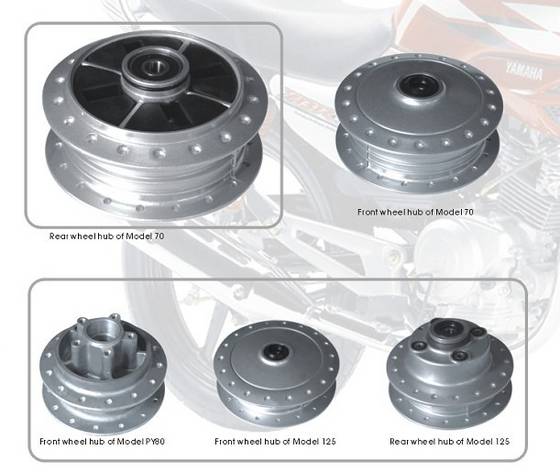 motorcycle wheel hub