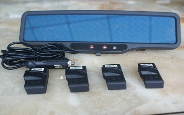 Car Rear View Mirror TPMS System