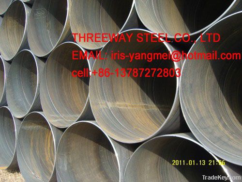 spirally Steel pipe piles /Spiral steel pipes/tubular pile