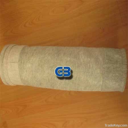 Flat anti-static Polyester filter bags for wood plants