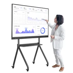 2023 Riotouch Interactive flat panels with internal camera for 98inch