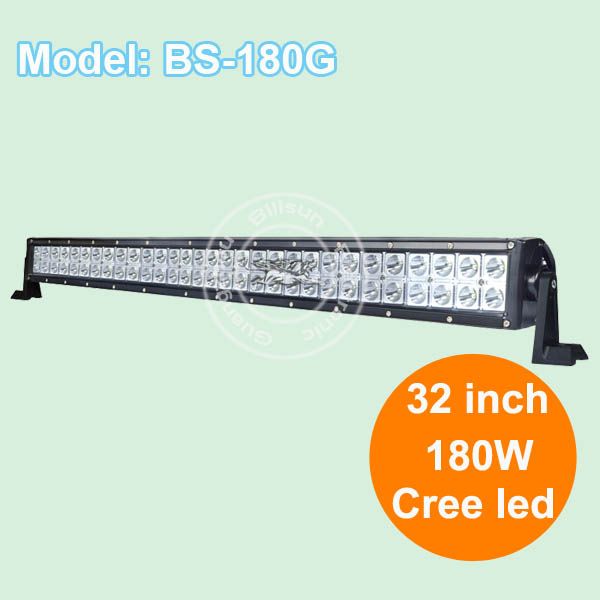 hotsale 9-32v 32 inch 14400lum 180w off road led bar light BS-180G