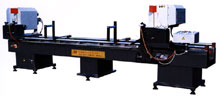 window machine (Double mitre saw machine )