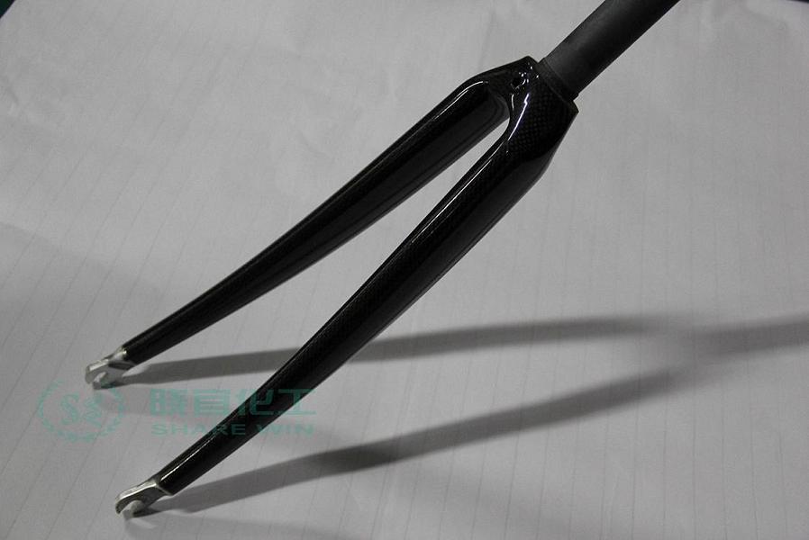 Carbon bicycle front fork