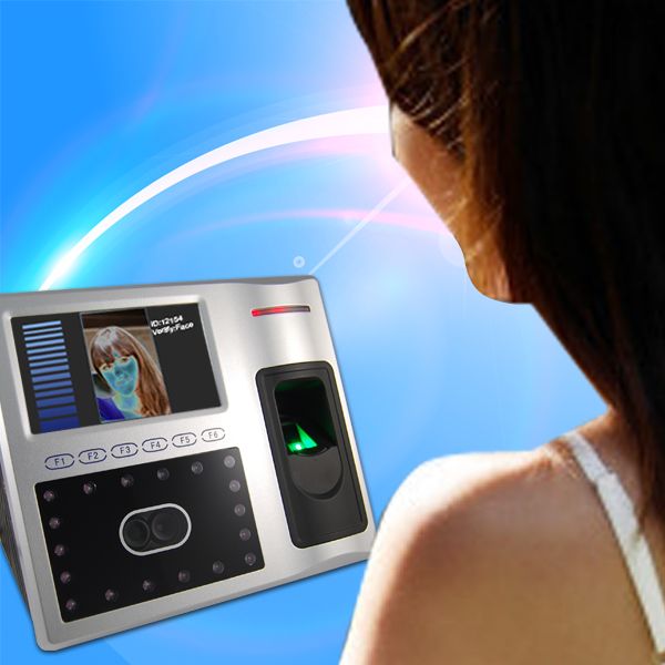 Face Recognition Time Attendance Fingerprint Scanner