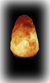 natural salt lamp