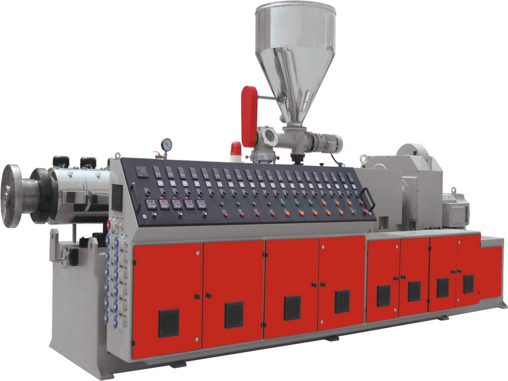 conical twin screw extruder