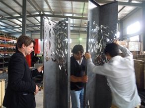 Pre-Shipment Inspection-Steel Wall Panel