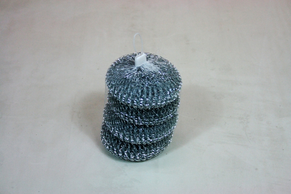 galvanized pot scourer