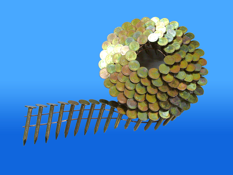 Ring Shank ***** Coil Roofing Nails