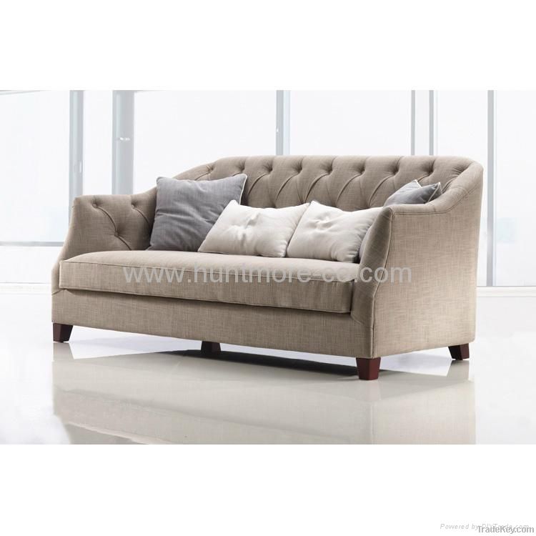 ARMAND sofa, Fabric, Leather Sofa For Living Room