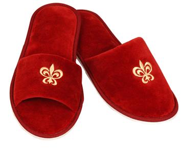 velvet slippers