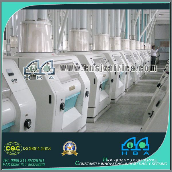 500T/24H maize flour milling machine