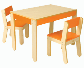 children table and chair