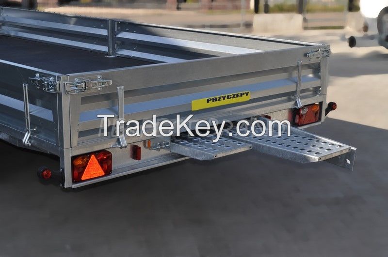 CAR FLATBED TRAILER Indyvidual orders GALVANIZED trailers EC APPROVAL