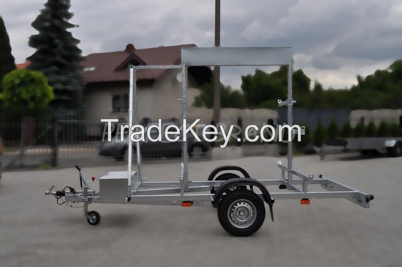 TRAILER to TRANSPORT SCAFFOLDING Indyvidual orders trailers EC APPROVAL