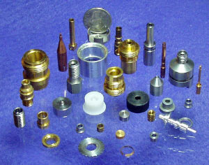 Miniature turning parts