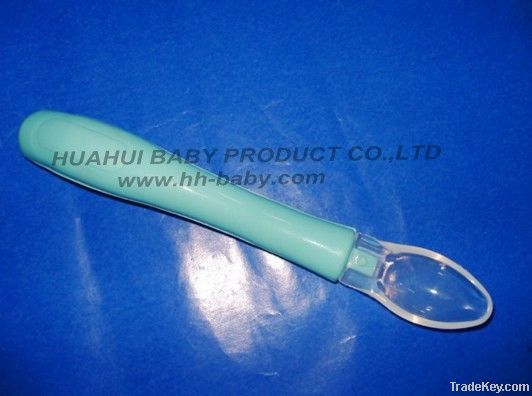 silicone baby spoon