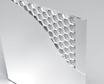 Aluminium Honeycomb Board Ceiling