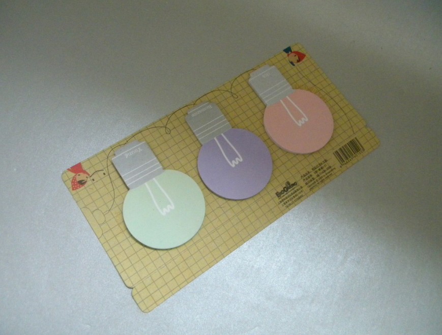 Die-Cut Sticky Notepad