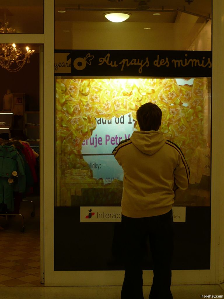 Interactive window  - software developer/interactive projection foil