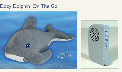 Dozy Dolphin On The Go Baby Plush Toy Music NEW