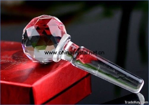 crystal stopper bottle