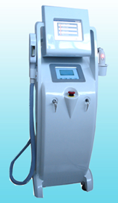 Multi functional E light+ RF+Nd: YAG laser combination beauty equipmen