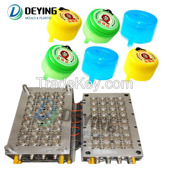 Plastic injection cap mould maker 5 gallon cap mould making Plastic cap mold supplier