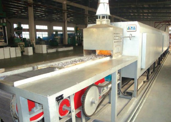 Mesh belt sinter furnace