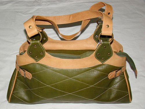 leather handbag