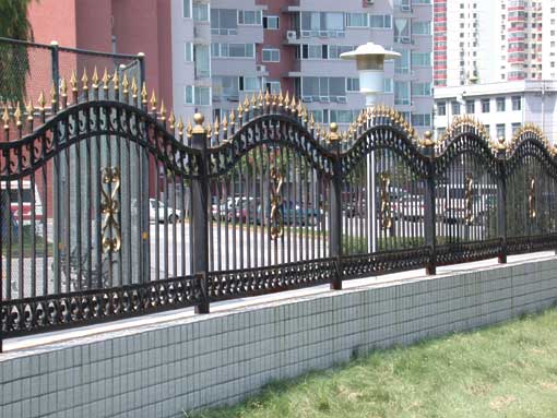 Wrought Iron Fence