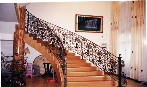 Wrought Iron Staircase