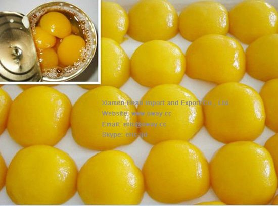 Canned Yellow Peaches