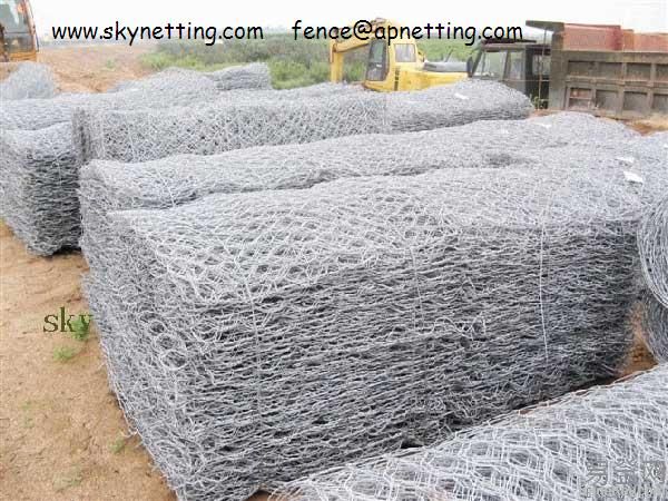 hexagonal gabion box