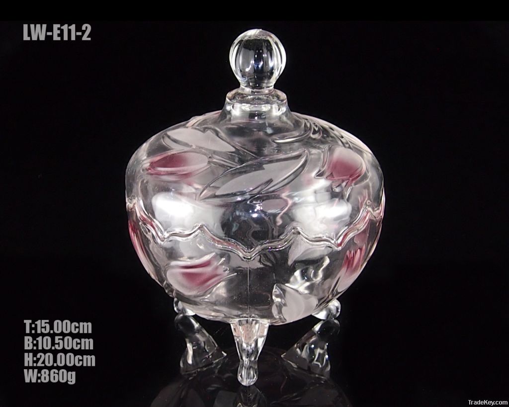 Extremly beautiful Glassware/Glass Jar